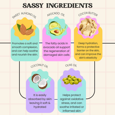 The Sass Bar Fiesta Frill Cake Soap